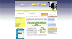 Desktop Screenshot of californiadairy.com